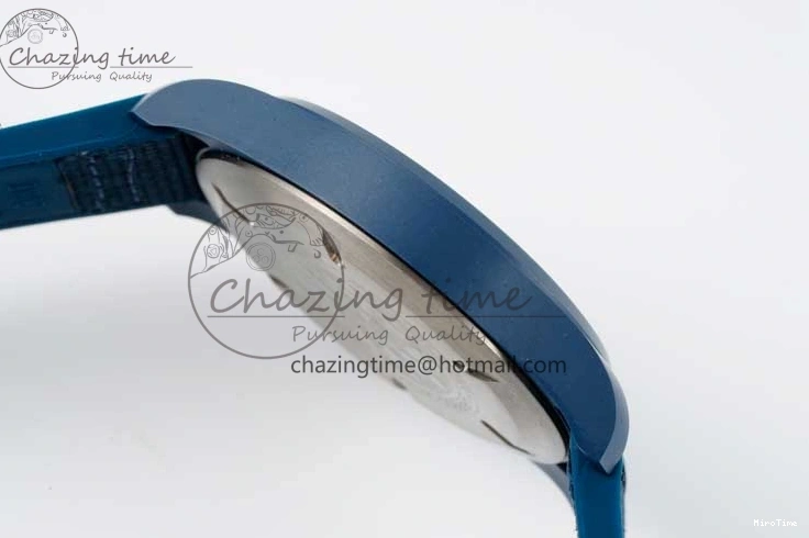 MIROTIME 0209 Mark XVIII IW328101 Blue Ceramic M+F 1:1 Best Edition Blue Dial on Blue Nylon Strap A Efficient 7066